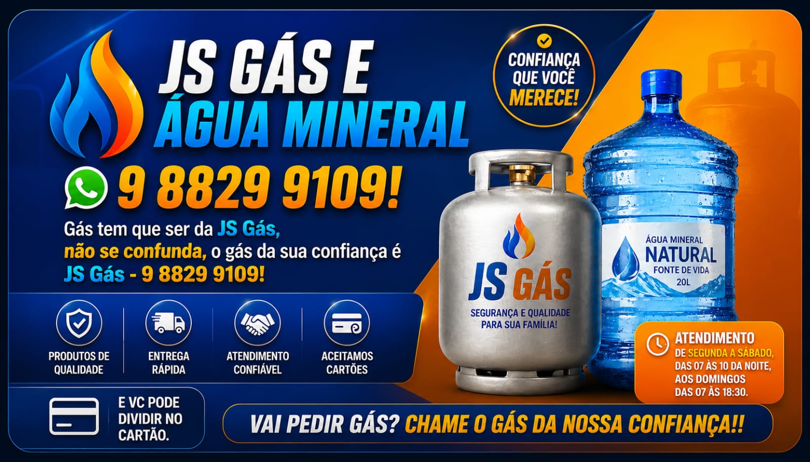 JS GÁS E ÁGUA MINERAL